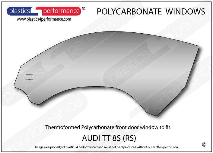 Carica immagine in Galleria Viewer, Vetri in Policarbonato per Audi TT 8S