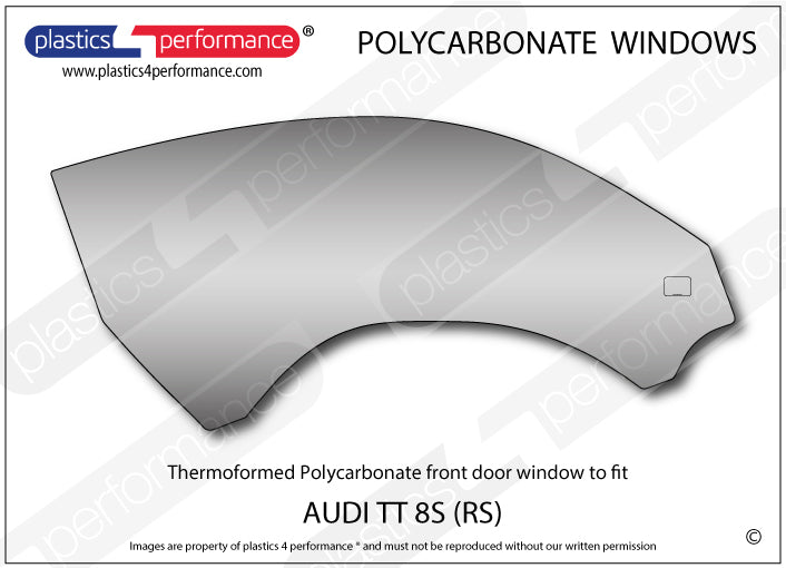 Carica immagine in Galleria Viewer, Vetri in Policarbonato per Audi TT 8S