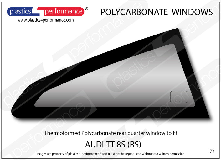 Carica immagine in Galleria Viewer, Vetri in Policarbonato per Audi TT 8S