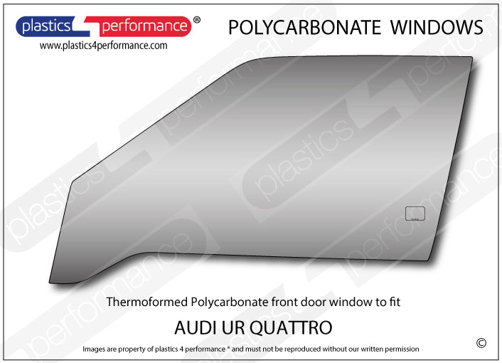 Carica immagine in Galleria Viewer, Vetri in Policarbonato per Audi UR Quattro