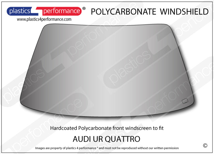 Carica immagine in Galleria Viewer, Vetri in Policarbonato per Audi UR Quattro