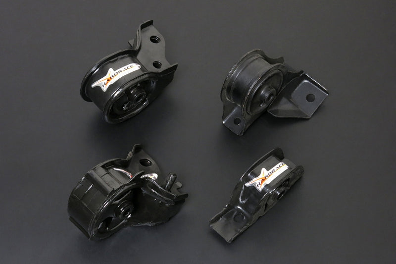 Carica immagine in Galleria Viewer, Kit Supporti Motore Rinforzati Hardrace per Honda CRX ED (88-91) Cambio Manuale