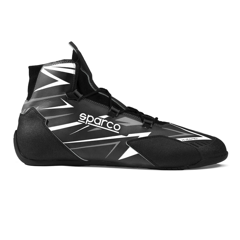 Carica immagine in Galleria Viewer, Scarpe Kart Bambino Sparco K-Rapid Laces Nero / Bianco (FIA 8877-2022)
