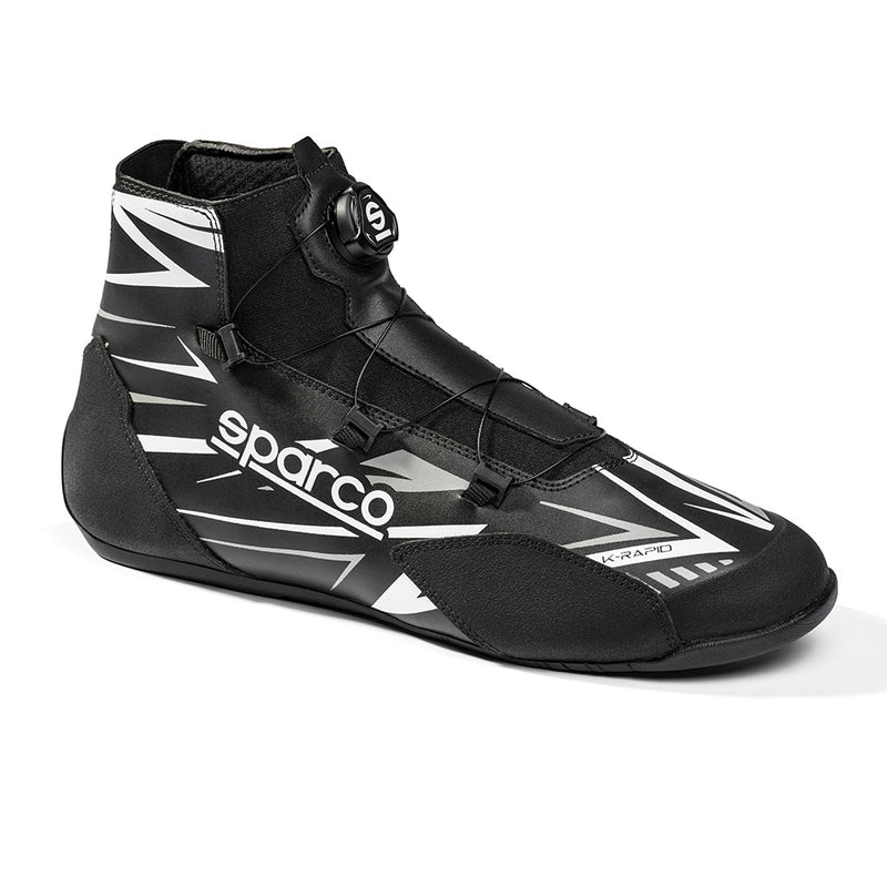 Carica immagine in Galleria Viewer, Scarpe Kart Sparco K-Rapid Rotor WP Nero / Bianco (FIA 8877-2022)
