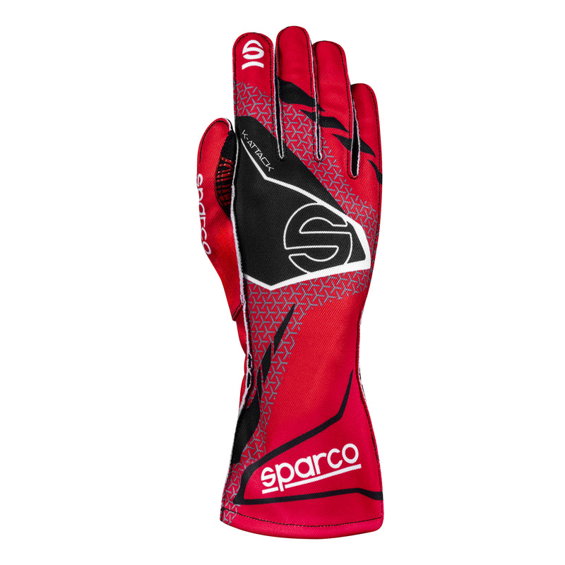 Carica immagine in Galleria Viewer, Guanti Kart Sparco K-Attack Rosso / Nero