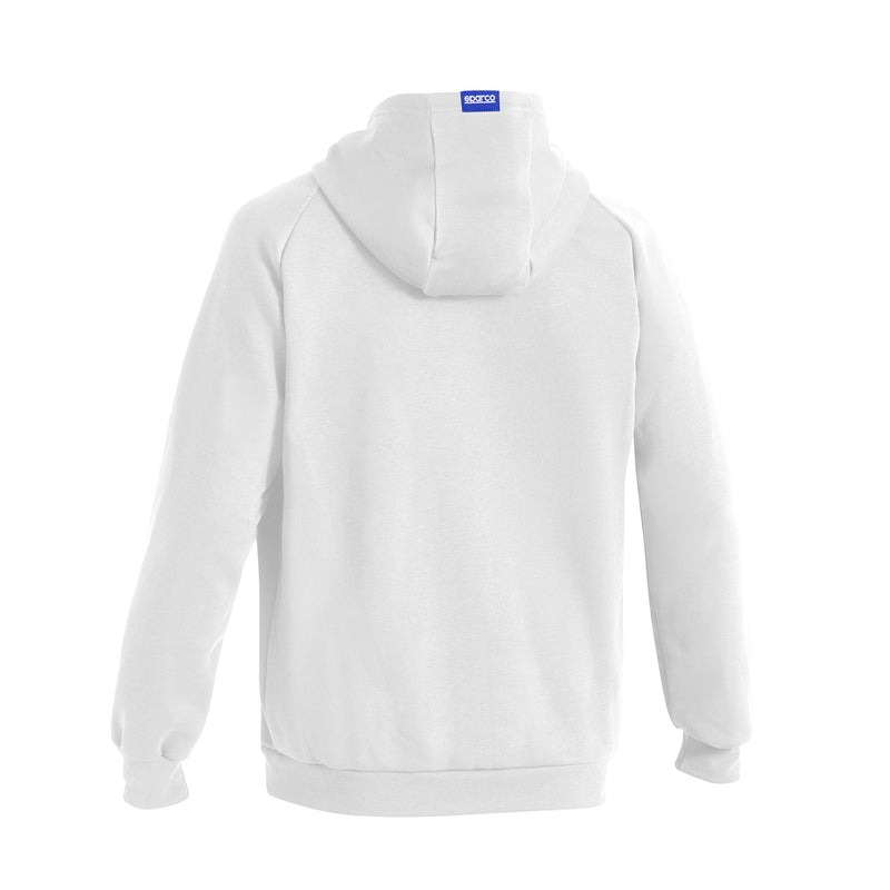 Carica immagine in Galleria Viewer, Felpa con Cappuccio e Zip Sparco Gulf - Bianco