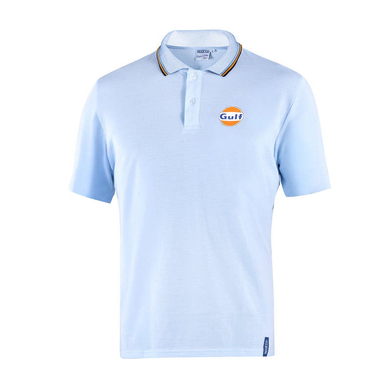 Carica immagine in Galleria Viewer, Polo in Piqué Sparco Gulf - Azzurro