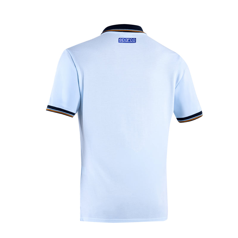 Carica immagine in Galleria Viewer, Polo in Piqué con Taschino Sparco Gulf - Azzurro