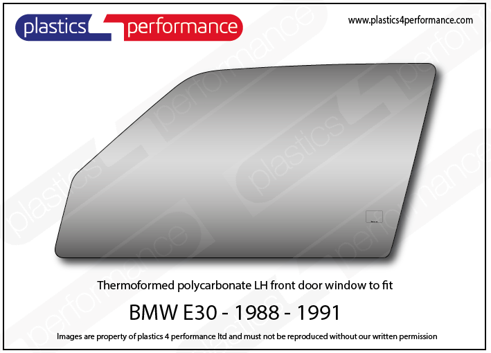 Carica immagine in Galleria Viewer, Vetri in Policarbonato per BMW E30 Coupé (88-91)