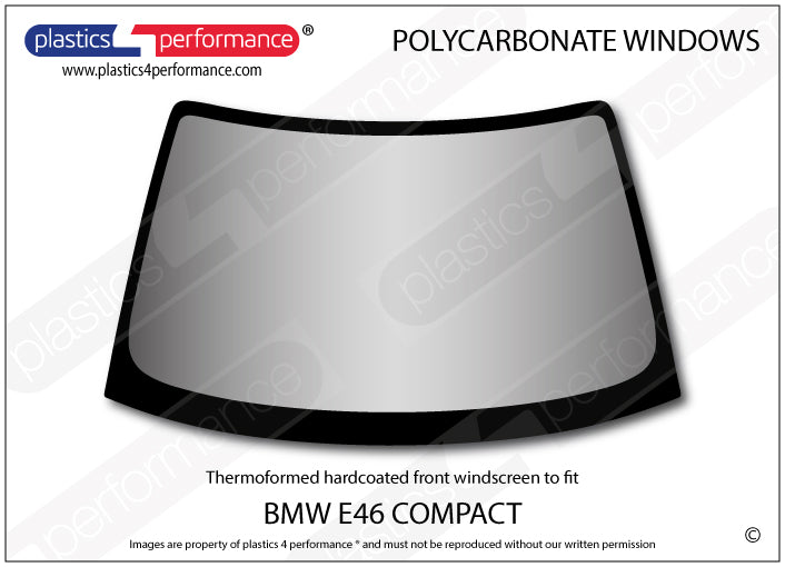 Carica immagine in Galleria Viewer, Vetri in Policarbonato per BMW E46 Compact