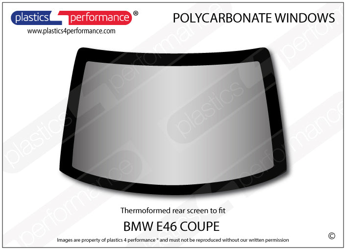 Carica immagine in Galleria Viewer, Vetri in Policarbonato per BMW E46 Coupé