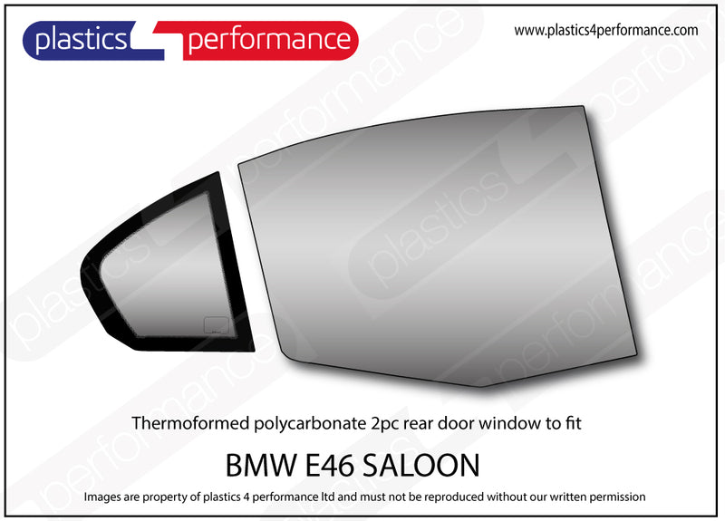 Carica immagine in Galleria Viewer, Vetri in Policarbonato per BMW E46 Berlina