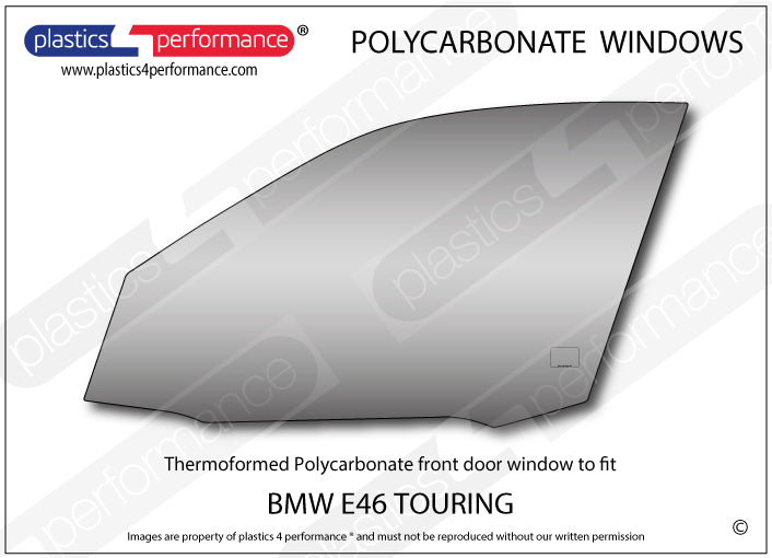 Carica immagine in Galleria Viewer, Vetri in Policarbonato per BMW E46 Touring