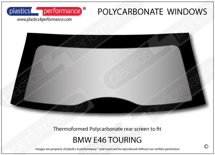 Carica immagine in Galleria Viewer, Vetri in Policarbonato per BMW E46 Touring