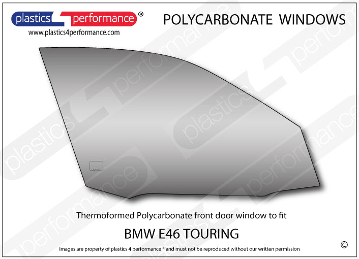 Carica immagine in Galleria Viewer, Vetri in Policarbonato per BMW E46 Touring
