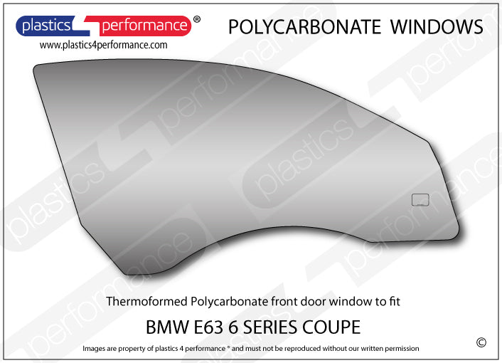 Carica immagine in Galleria Viewer, Vetri in Policarbonato per BMW E63 Coupé