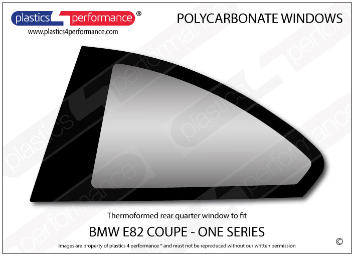 Carica immagine in Galleria Viewer, Vetri in Policarbonato per BMW E82 Coupé