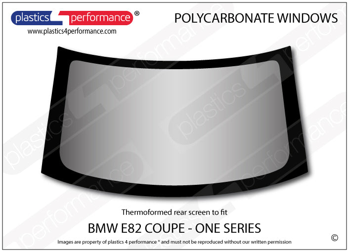 Carica immagine in Galleria Viewer, Vetri in Policarbonato per BMW E82 Coupé
