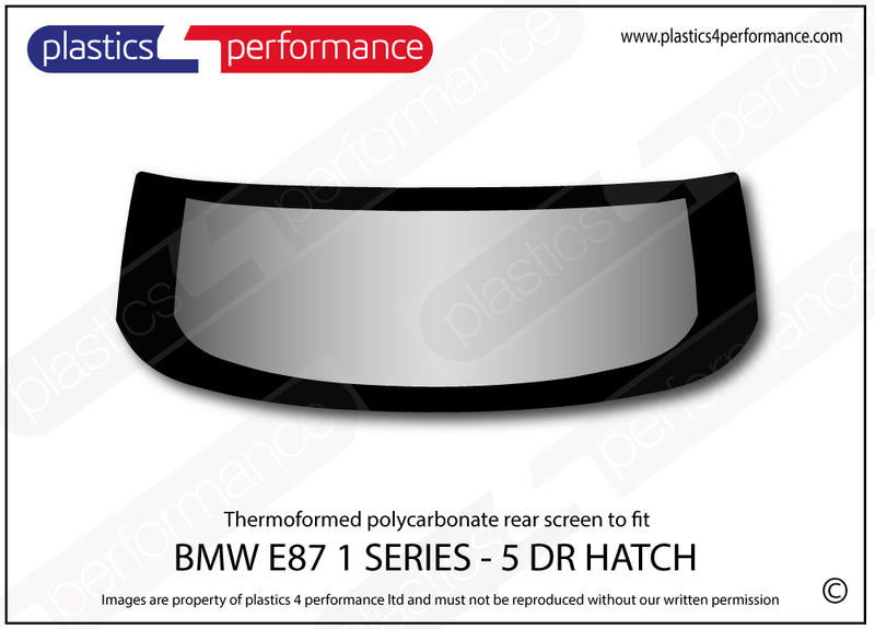 Carica immagine in Galleria Viewer, Vetri in Policarbonato per BMW E87 5 Porte