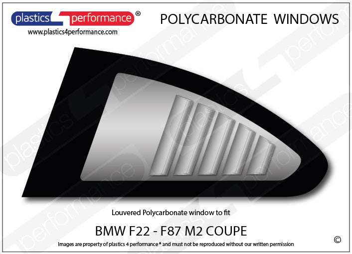 Carica immagine in Galleria Viewer, Vetri in Policarbonato per BMW M2 F87
