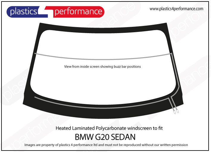 Carica immagine in Galleria Viewer, Vetri in Policarbonato per BMW G20 Berlina