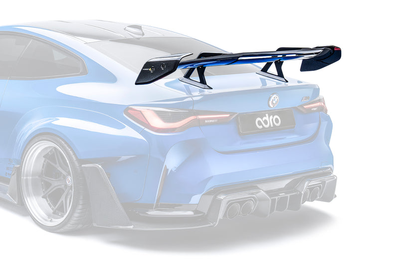 Carica immagine in Galleria Viewer, Alettone Adro AT-R3 "Swan Neck" in Carbonio per BMW G80 M3