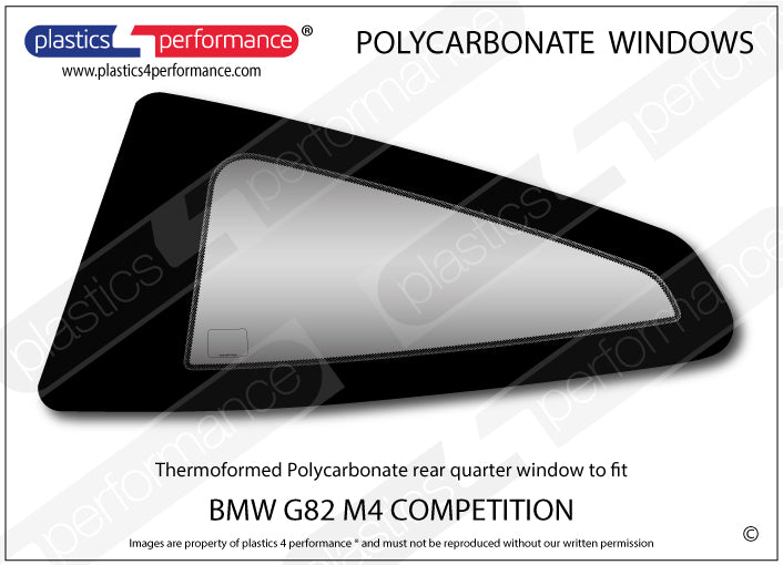 Carica immagine in Galleria Viewer, Vetri in Policarbonato per BMW M4 Competition G82