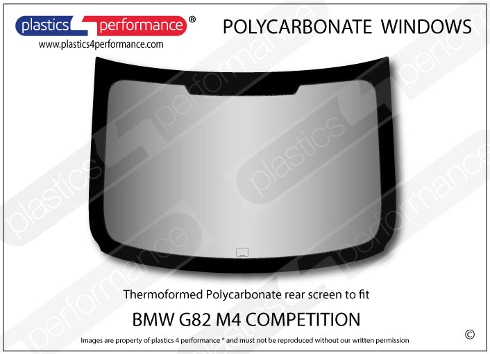 Carica immagine in Galleria Viewer, Vetri in Policarbonato per BMW M4 Competition G82