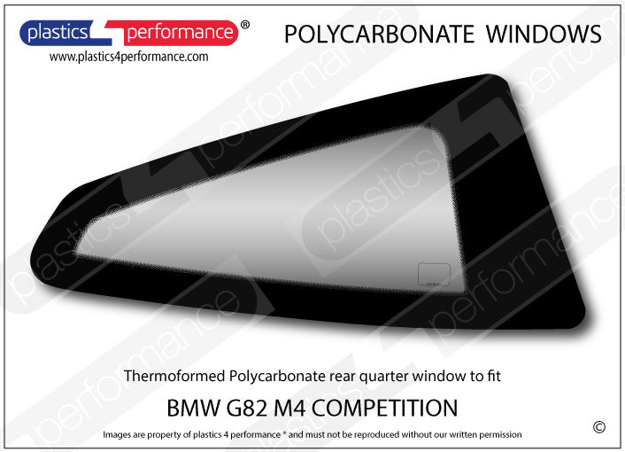Carica immagine in Galleria Viewer, Vetri in Policarbonato per BMW M4 Competition G82