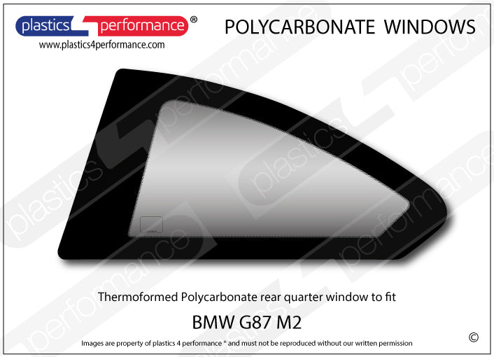 Carica immagine in Galleria Viewer, Vetri in Policarbonato per BMW M2 G87