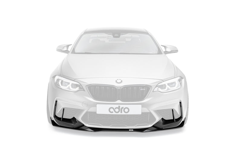 Carica immagine in Galleria Viewer, Lip e Prese d'Aria Paraurti Anteriore Adro in Carbonio per BMW F87 M2