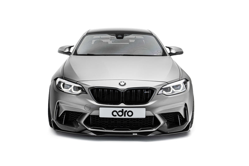 Carica immagine in Galleria Viewer, Lip e Prese d'Aria Paraurti Anteriore Adro in Carbonio per BMW F87 M2