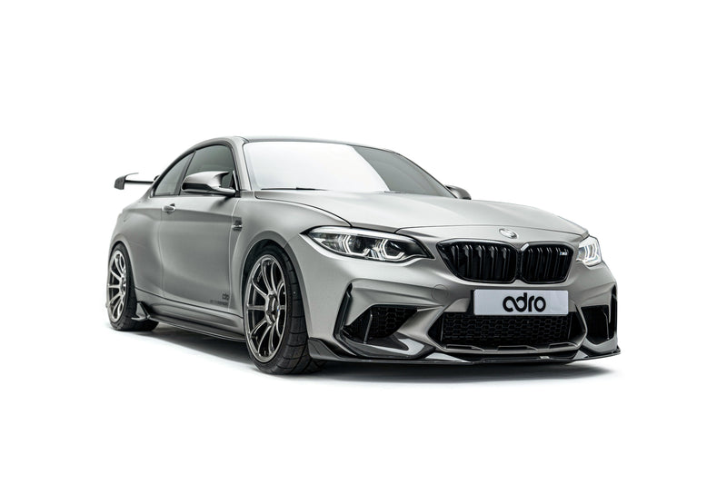 Carica immagine in Galleria Viewer, Lip e Prese d'Aria Paraurti Anteriore Adro in Carbonio per BMW F87 M2