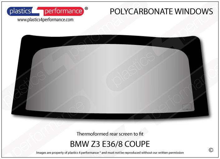 Carica immagine in Galleria Viewer, Vetri in Policarbonato per BMW Z3 E36/8 Coupé