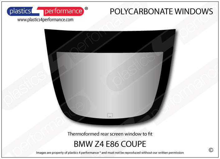 Carica immagine in Galleria Viewer, Vetri in Policarbonato per BMW Z4 E86 Coupé