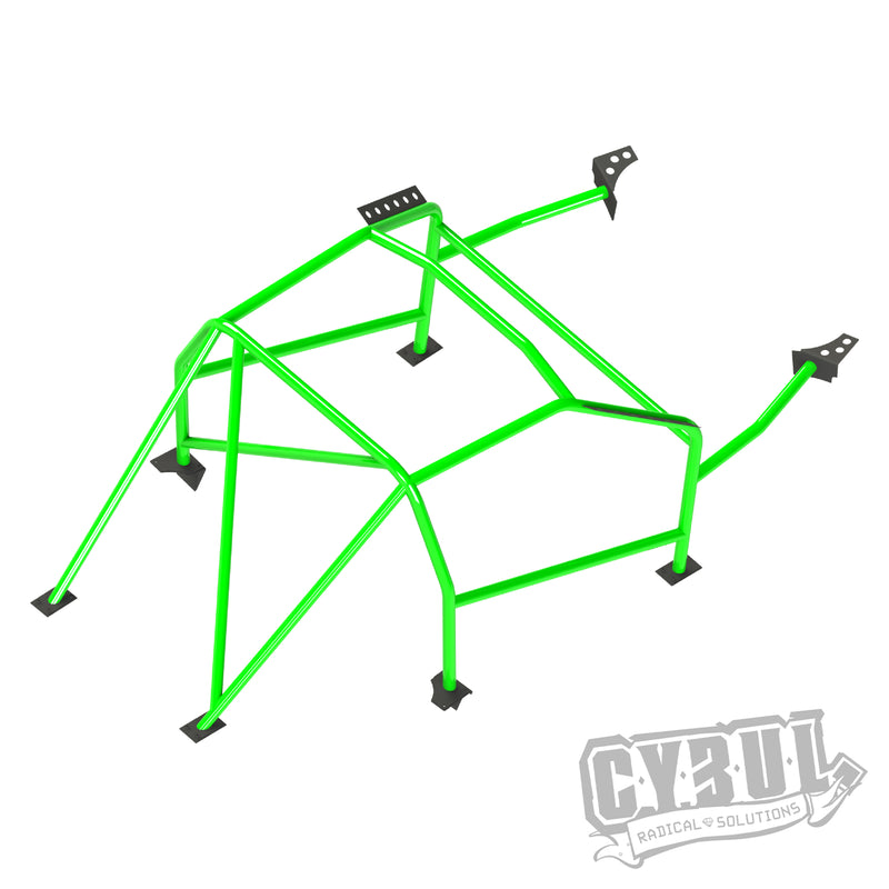 Carica immagine in Galleria Viewer, Roll Bar Multipunto da Saldare Cybul V1 per BMW E36 Coupé