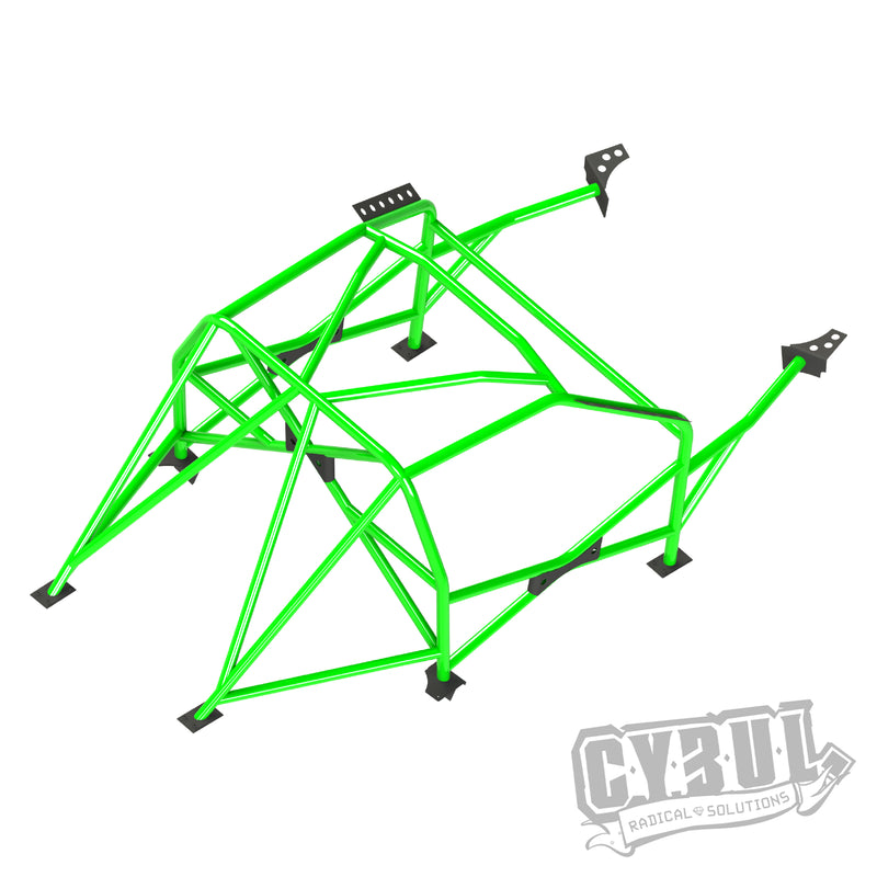 Carica immagine in Galleria Viewer, Roll Bar Multipunto da Saldare Cybul V4 per BMW E36 Compact