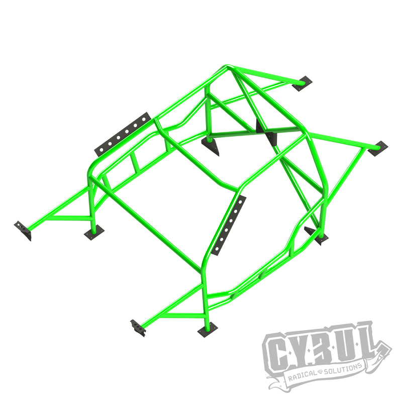 Carica immagine in Galleria Viewer, Roll Bar Multipunto da Saldare Cybul V3 Nascar per BMW E46 Compact