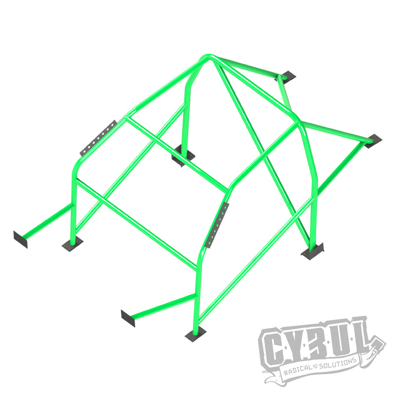 Carica immagine in Galleria Viewer, Roll Bar Multipunto da Saldare Cybul V1 per BMW Serie 1 E87 (5 Porte)