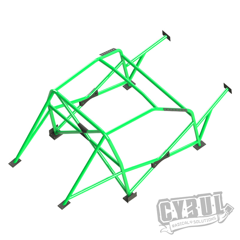 Carica immagine in Galleria Viewer, Roll Bar Multipunto da Saldare Cybul V3 per BMW Serie 1 E81 (3 Porte)
