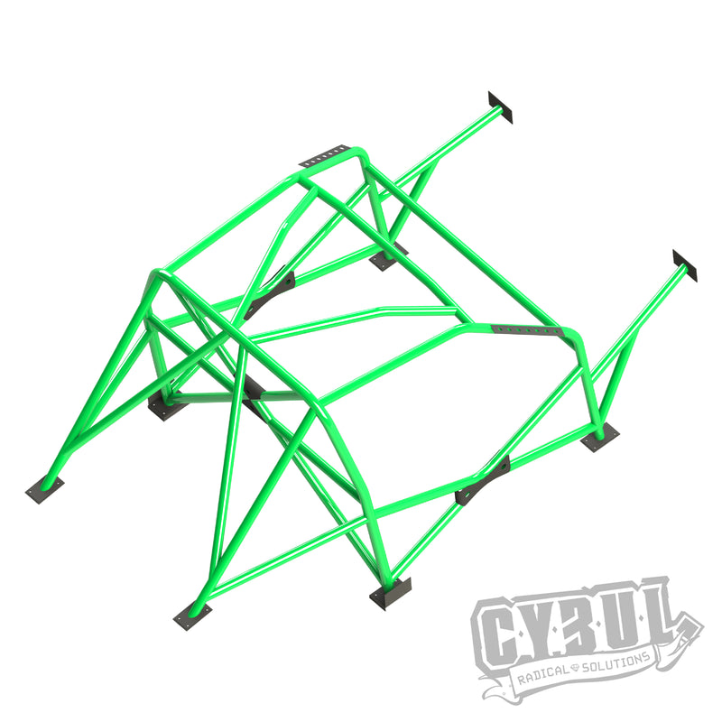 Carica immagine in Galleria Viewer, Roll Bar Multipunto da Saldare Cybul V4 per BMW Serie 1 E87 (5 Porte)
