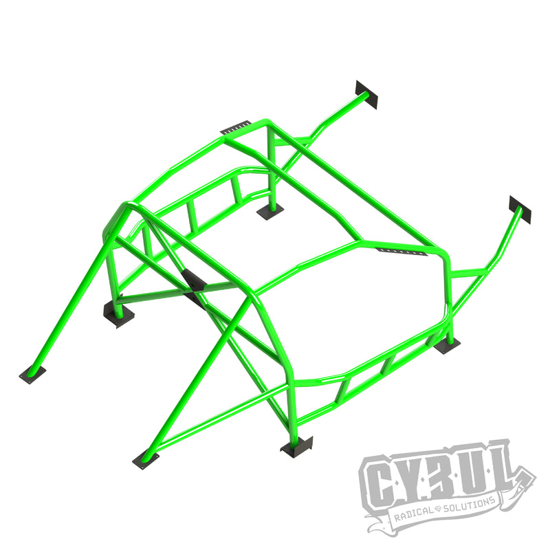 Carica immagine in Galleria Viewer, Roll Bar Multipunto da Saldare Cybul V3 Nascar per BMW Serie 3 E92 (Coupé)