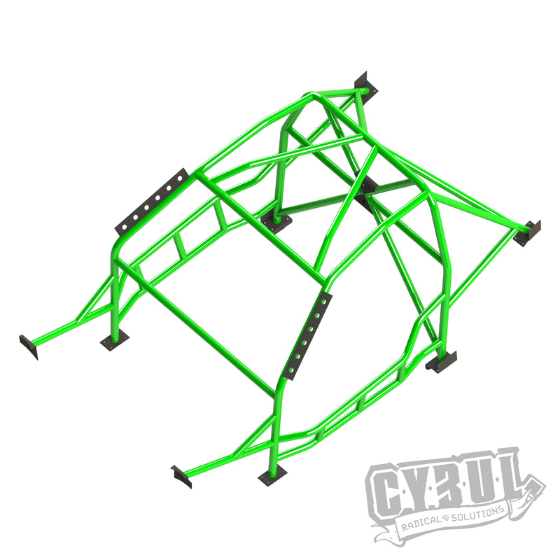 Carica immagine in Galleria Viewer, Roll Bar Multipunto da Saldare Cybul V4 Nascar per BMW Serie 2 F22 (Coupé)