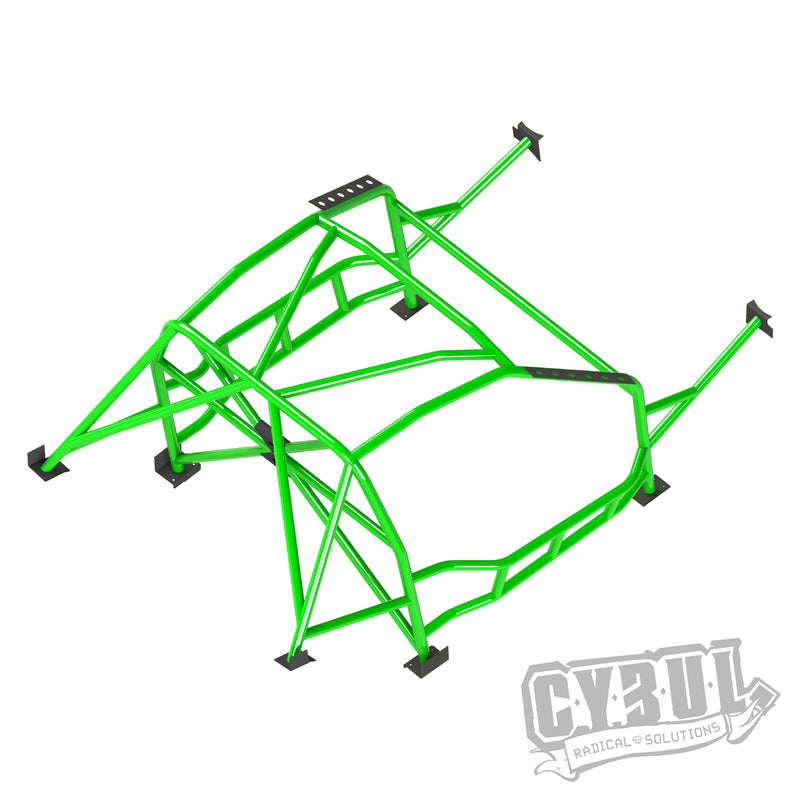 Carica immagine in Galleria Viewer, Roll Bar Multipunto da Saldare Cybul V4 Nascar per BMW Serie 2 F22 (Coupé)