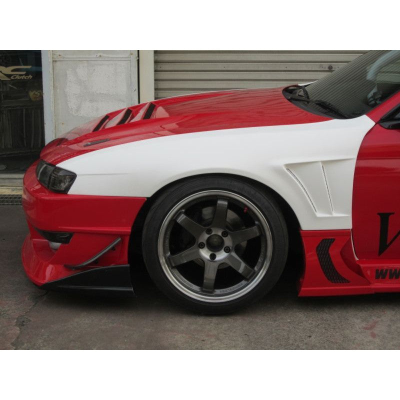 Carica immagine in Galleria Viewer, Parafanghi Anteriori GT +50 mm Car Modify Wonder Glare per Nissan 200SX S14A