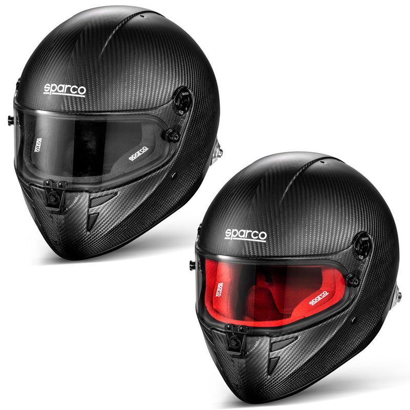 Carica immagine in Galleria Viewer, Casco Sparco Stealth RF Carbon Hans FIA8859-2024