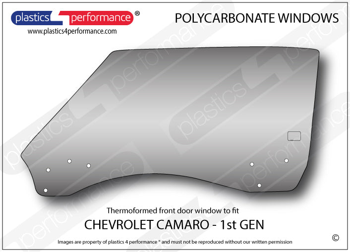 Carica immagine in Galleria Viewer, Vetri in Policarbonato per Chevrolet Camaro 1ª Gen.
