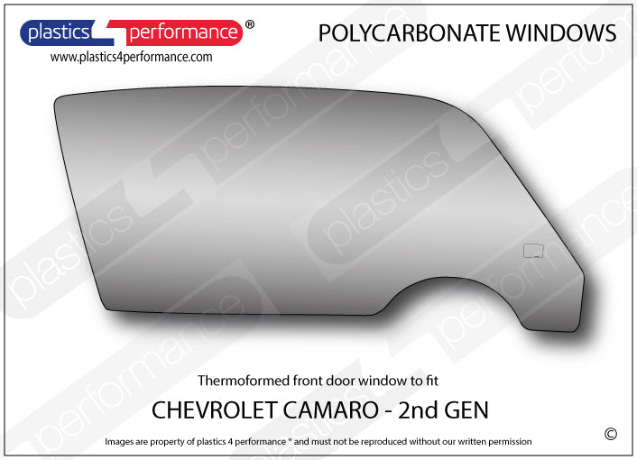 Carica immagine in Galleria Viewer, Vetri in Policarbonato per Chevrolet Camaro 2ª Gen.