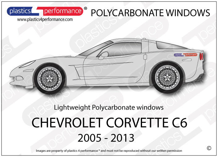 Carica immagine in Galleria Viewer, Vetri in Policarbonato per Chevrolet Corvette C6