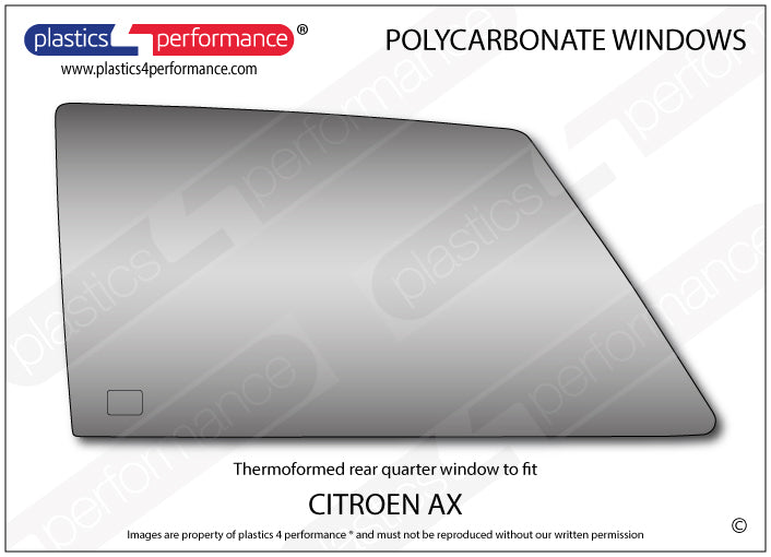 Carica immagine in Galleria Viewer, Vetri in Policarbonato per Citroen AX